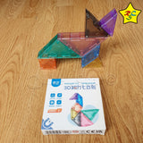 Tangram Magnetico Qiyi Antiestres Juego Figuras + Folleto