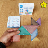 Tangram Magnetico Qiyi Antiestres Juego Figuras + Folleto