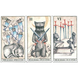Cartas Baraja Tarot Cats Ana Juan Fournier Gatos Pintura