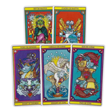 Tarot El Dios De Los Tres Cartas Fournier Tigre Baraja Sol