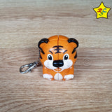 Cubo Tigre Mini 2x2 Llavero Animal Yuxin Cube