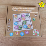 Juego Triqui Animales Sudoku Ingenio Destreza Niños