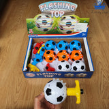 Trompo Balon Futbol Bailarin Luces Musica Beyblade Juguete