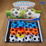 Trompo Balon Futbol Bailarin Luces Musica Beyblade Juguete