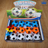 Trompo Balon Futbol Bailarin Luces Musica Beyblade Juguete