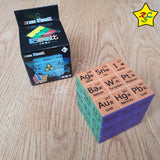 Cubo Tabla Periodica 3x3 Chemical Elements Color Zcube