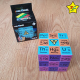 Cubo Tabla Periodica 3x3 Chemical Elements Color Zcube