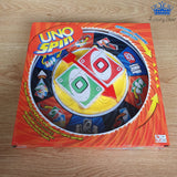 Cartas Uno Spin Ruleta 360 Juego Mesa Giro 2 Mazos Generico