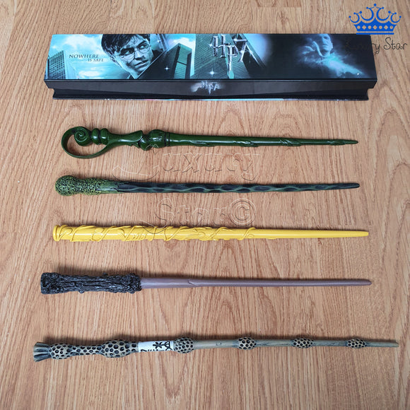 Varita Magica Harry Potter Personajes Madera Magia Coleccion