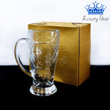 Vasos Mundial Futbol X2 Cervecero Vidrio 420ml Bebidas