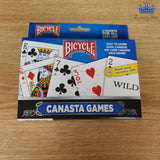 Cartas Bicycle Canasta Game Baraja 108 Cartas Original