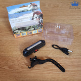 Faro Bicicleta Led Usb Light Recargable Luminoso Deporte