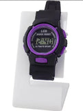 Reloj Pulso Digital Lcd Calendario Hora Manilla Plastico