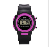 Reloj Pulso Digital Lcd Calendario Hora Manilla Plastico