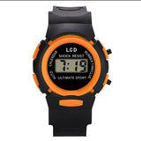 Reloj Pulso Digital Lcd Calendario Hora Manilla Plastico
