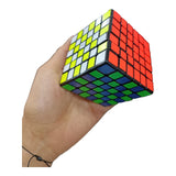 Cubo 6x6 Negro Qifan W Qiyi Profesional Speed Stickers