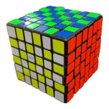 Cubo 6x6 Negro Qifan W Qiyi Profesional Speed Stickers