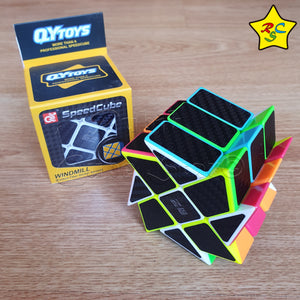 Windmill 3x3 Carbono Cubo Espiral Qiyi Textura