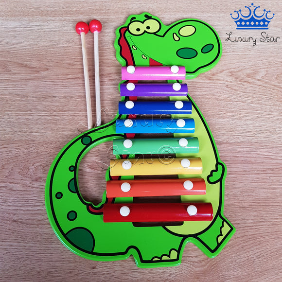 Marimba Dinosauro Grande Xilofono Infantil Alta Calidad
