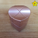 Cubo 2x2 Yuanfang Yj Modificacion Mirror Plateado - Rosado St