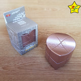 Cubo 2x2 Yuanfang Yj Modificacion Mirror Plateado - Rosado St