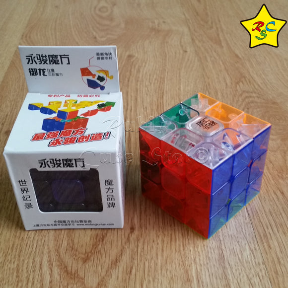 Cubo Yj Yulong Speedcube 3x3 Transparente