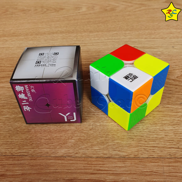 Cubo Yupo 2x2 Magnético Moyu Yj Profesional Velocidad