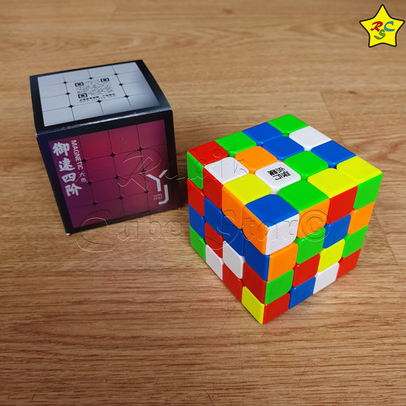 Cubo 4x4 Yusu Magnetico YJ Moyu Speed Cube Profesional