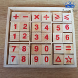 Abaco Juego Didactico Madera Operaciones Matemáticas Mesa Aprende Logica