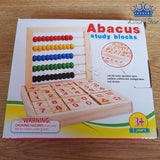 Abaco Juego Didactico Madera Operaciones Matemáticas Mesa Aprende Logica