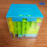 Alcancia Laberinto Maze Bank 3d Puzzle Rompecabezas