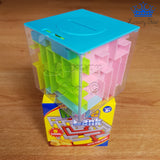 Alcancia Laberinto Maze Bank 3d Puzzle Rompecabezas