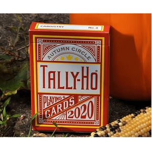 Tally Ho Autumn Baraja Otoño Cardistry Profesional Poker