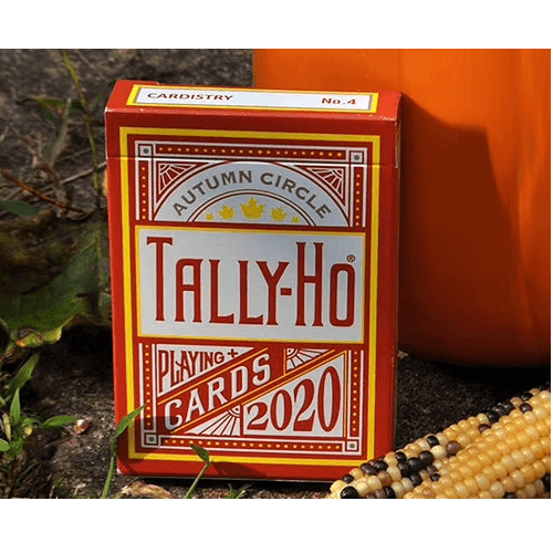 Tally Ho Autumn Baraja Otoño Cardistry Profesional Poker