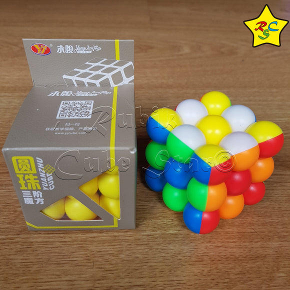 Cubo Ball Yuanzhu Yj Speedcube 3x3x3 Pepas - Stickerless