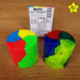 Barrel Redi Moyu Cubo Cilindro Mofang Jiaoshi Esp - Stickerless