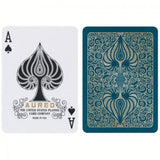 Cartas Bicycle Aureo Leonardo Davinci Original Dorado Verde