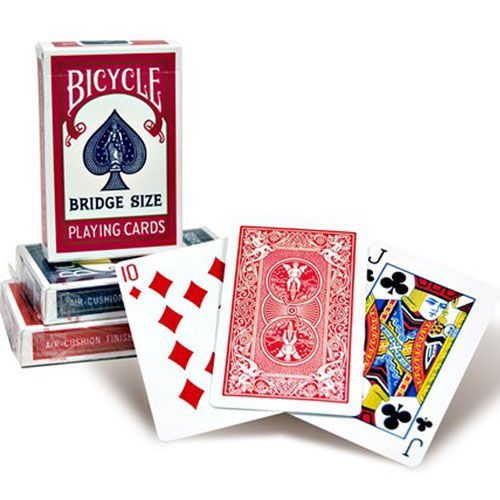 Cartas Bicycle Bridge Size Angosta Air Cushion Original.