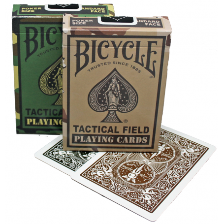 Cartas Bicycle Tactical Field Tactica Militar Arm Camuflaje