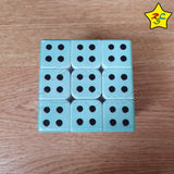 Cubo Braille 3x3 Armar A Ciegas Zcube Textura Tacto