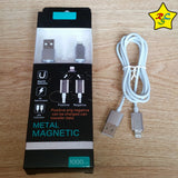 Cable Usb Magnetico Cargador Carga Rapida 1m - Android - Ios-