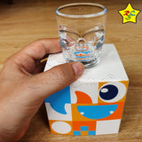 Set X2 Vasos Calavera 500 Ml + 4 Copas Shot Vidrio Promocion