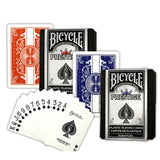 Cartas Bicycle Prestige Rojo Azul Plastic Dura Flex Baraja