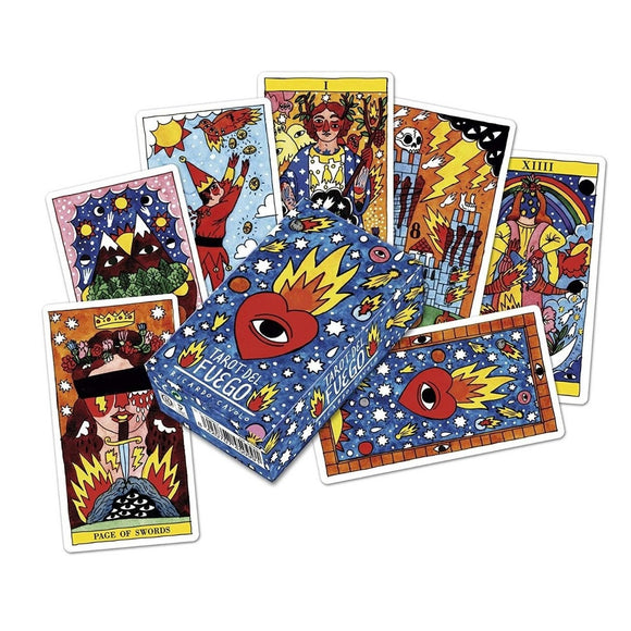 Tarot Del Fuego Corazon Ricardo Cavolo Fournier Original