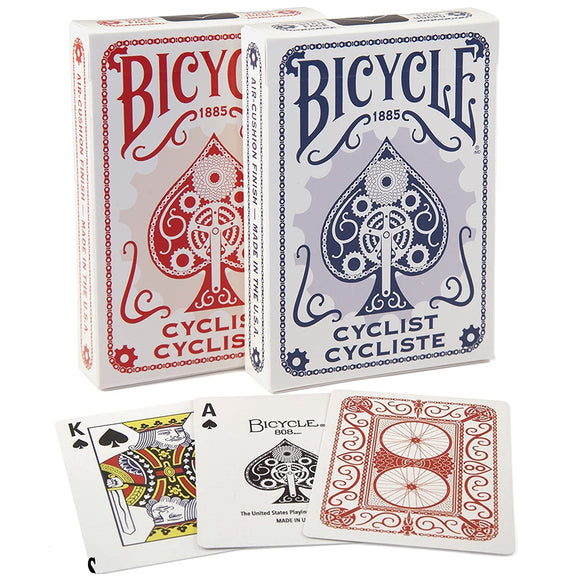 Cartas Bicycle Cyclist Ciclismo Bicicleta Baraja Rueda.