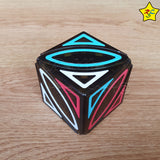 Cubo Ivy Ciyuan Cobra Cube Qiyi 3x3 Tiled Negro