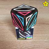 Cubo Ivy Ciyuan Cobra Cube Qiyi 3x3 Tiled Negro