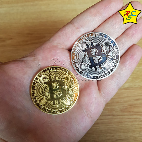 Cripto Moneda Conmemorativa Alta Calidad Blockhain Lujo BTC - Bitcoin - Ether - Litecoin