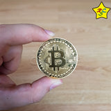 Cripto Moneda Conmemorativa Alta Calidad Blockhain Lujo BTC - Bitcoin - Ether - Litecoin