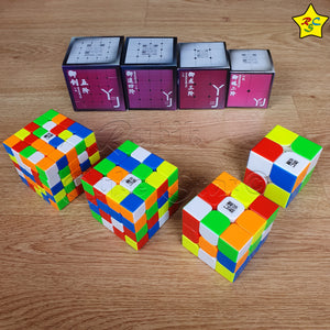 Pack Cubos Magneticos Set Profesional Speed Moyu Yj